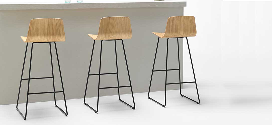 Varya Wood Stool