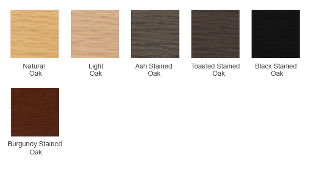 Top/Structure - Oak Finishes