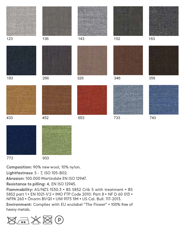 Fabrics - Category G5: Remix By Kvadrat