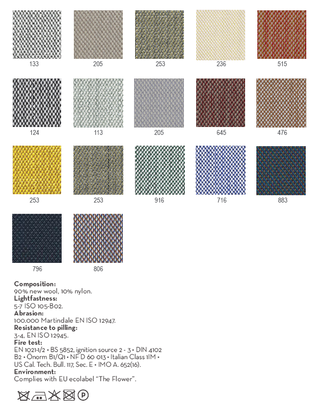 Fabrics - Category G6: Steelcut Trio by Kvadrat