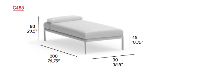 Dimensions - Daybed